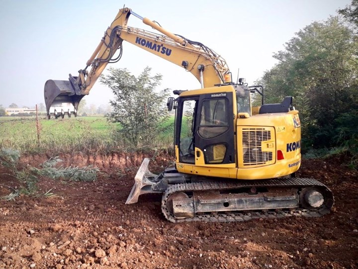 ESCAVATORE KOMATSU PC138 NOLEGGIO LORINI