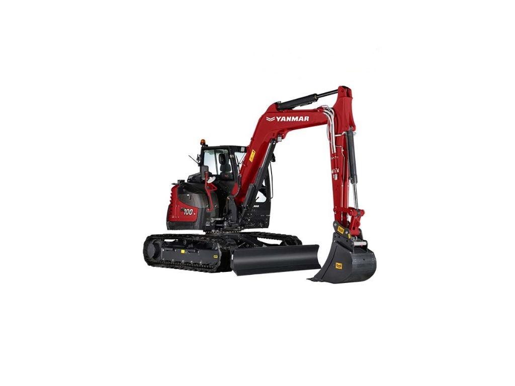 Miniescavatore YANMAR SV 100)