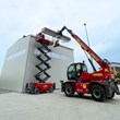 SOLLEVATORE TELESCOPICO ROTATIVO MAGNI 5.18 NOLEGGIO LORINI