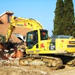 pinza demolitrice idraulica escavatore pc 210 noleggio lorini