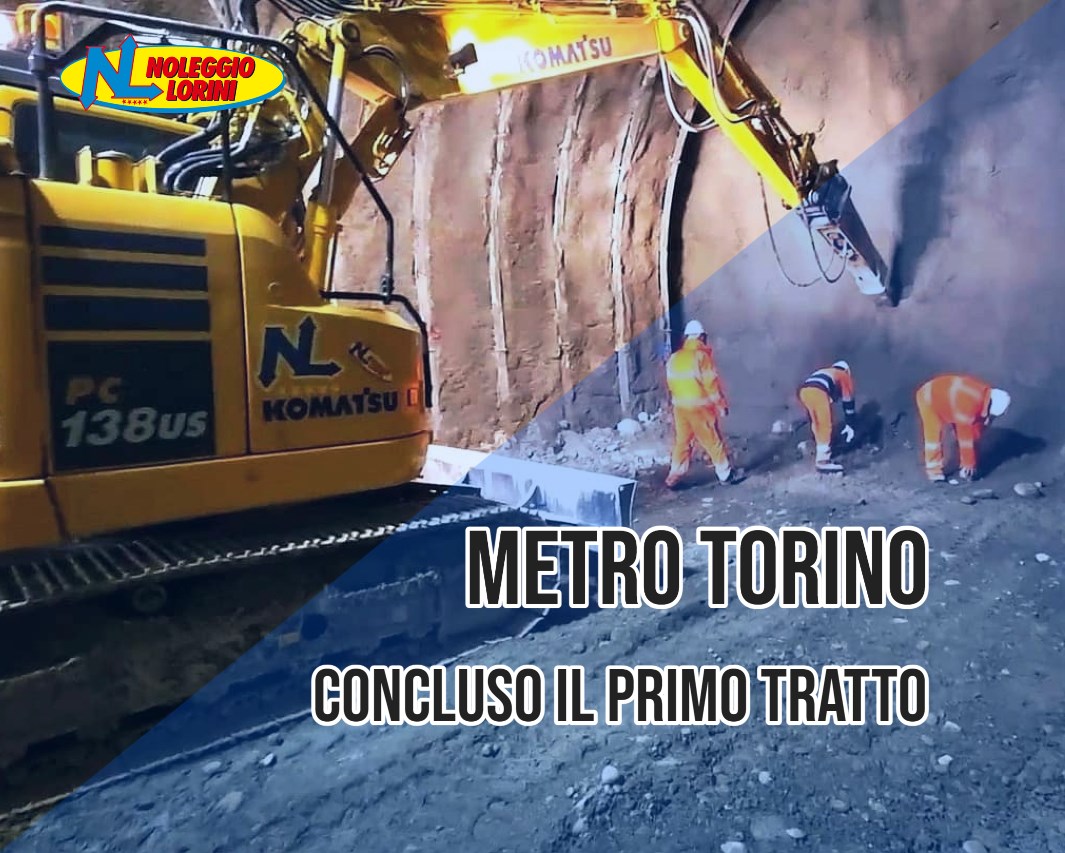 Metro Torino: Concluso il primo tratto della galleria