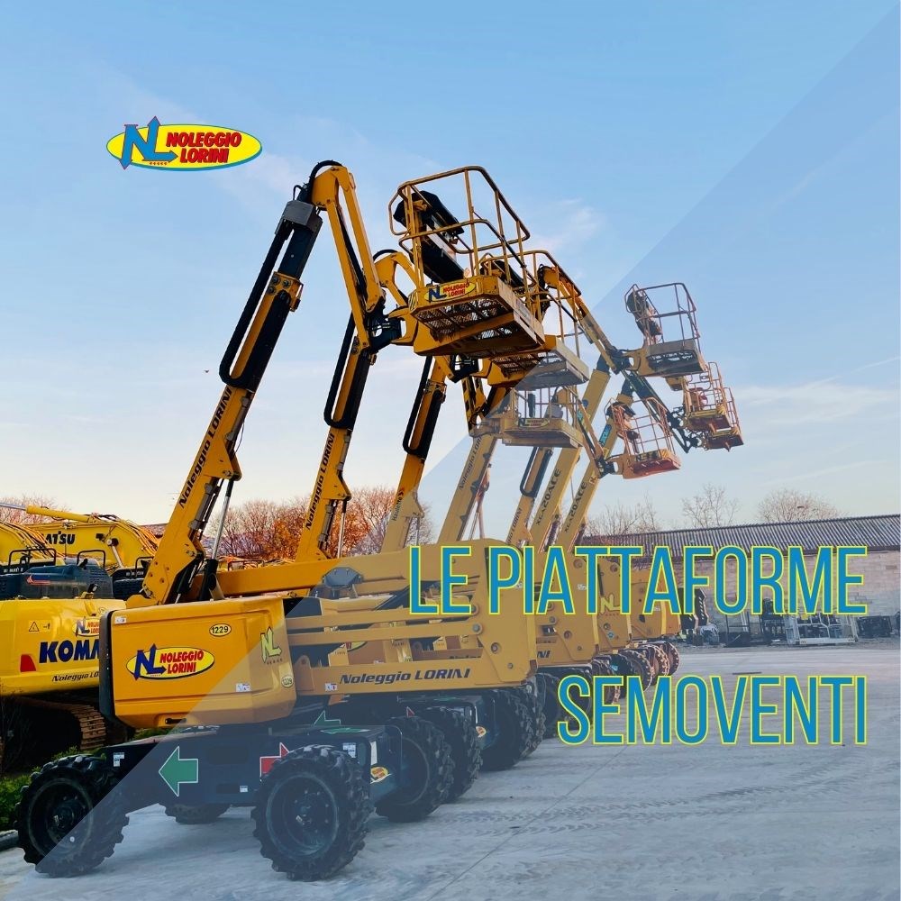 Piattaforme semoventi, perchè sceglierle?