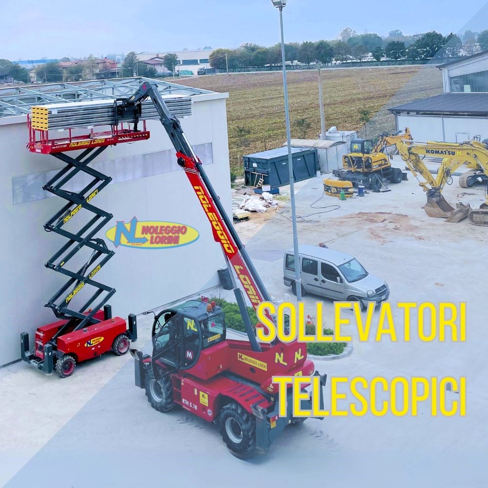Tutti i buoni motivi per scegliere i sollevatori telescopici