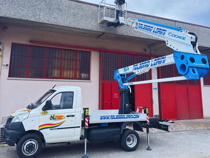 PIATTAFORMA 16 MT AUTOCARRATA NOLEGGIO LORINI