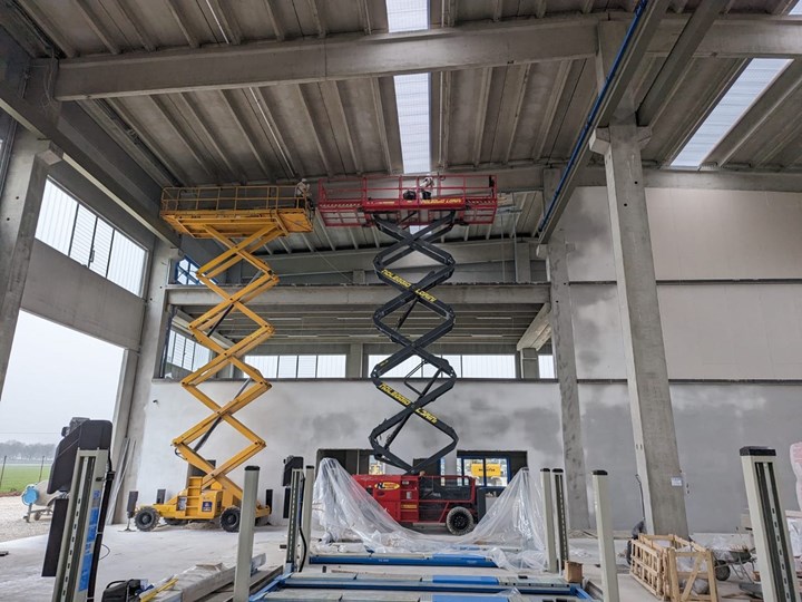 piattaforma pantografo Noleggio Lorini