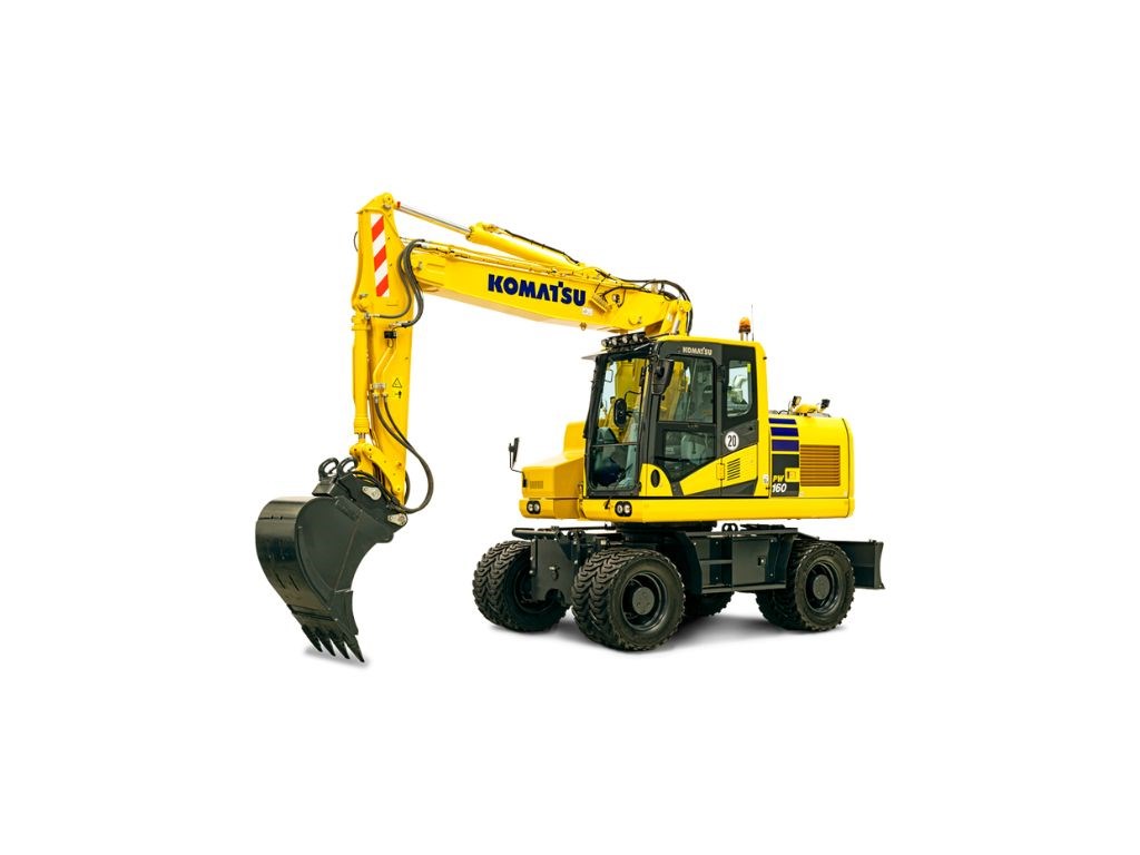 ESCAVATORE GOMMATO PW 160