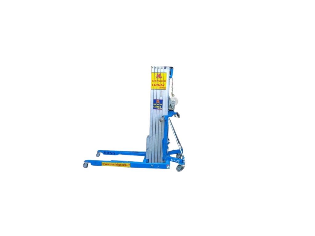 SLA 20 - 25 MONTACARICHI MANUALE ALT. DI LAV. 8MT